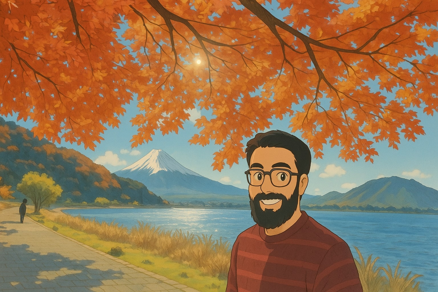 Chakradar Raju - Ghibli style portrait